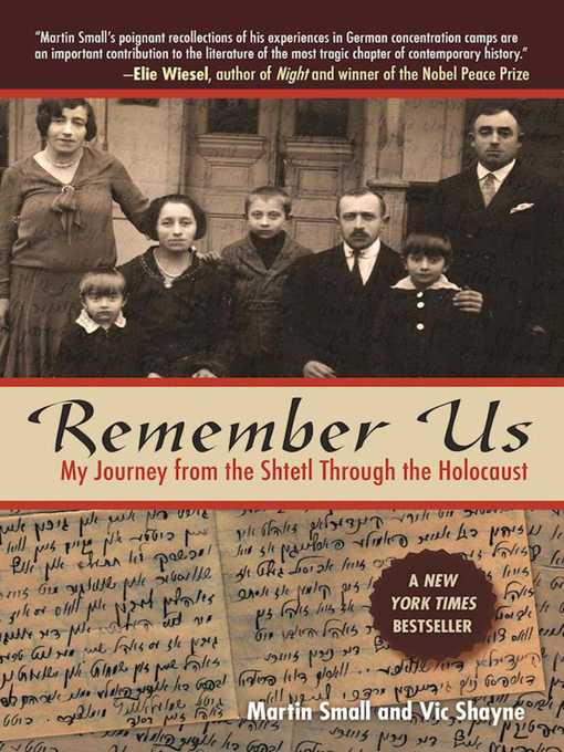 Title details for Remember Us: My Journey from the Shtetl Through the Holocaust by Vic Shayne - Available